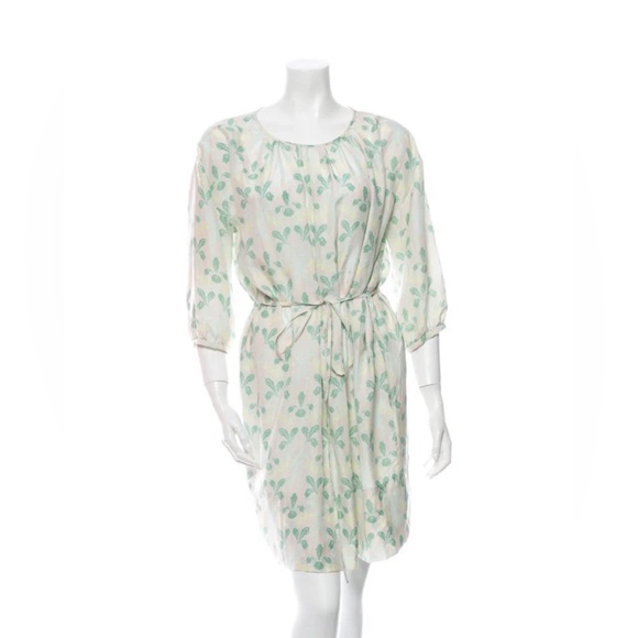 girl. By Band of Outsiders Silk 3/4 Sleeve Dress - Picture 1 of 3